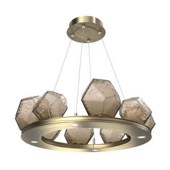 Gem LED Chandelier in Heritage Brass (404|CHB0039-0B-HB-B-CA1-L3)