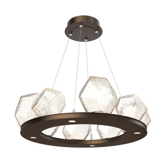 Gem LED Chandelier in Flat Bronze (404|CHB0039-0B-FB-A-CA1-L3)