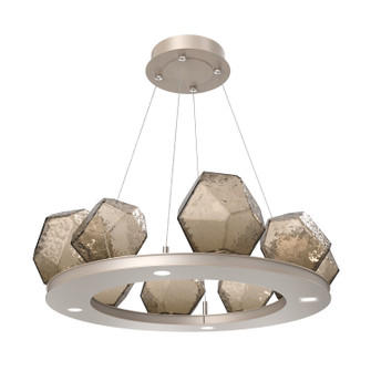 Gem LED Chandelier in Beige Silver (404|CHB0039-0B-BS-B-CA1-L1)