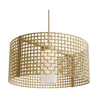Tweed One Light Pendant in Gilded Brass (404|CHB0037-24-GB-F-001-E2)
