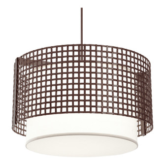 Tweed LED Pendant in Burnished Bronze (404|CHB0037-24-BB-F-001-L3)