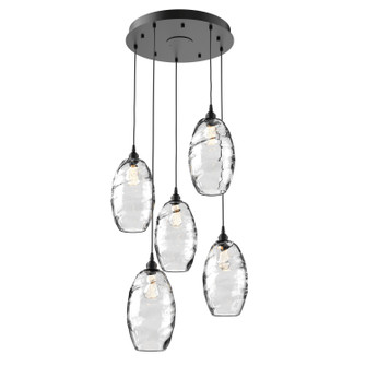 Elisse Five Light Pendant in Matte Black (404|CHB0035-05-MB-OC-C01-E2)