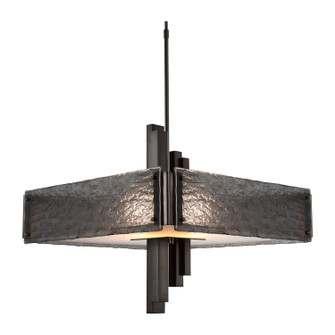 Carlyle Four Light Chandelier in Oil Rubbed Bronze (404|CHB0033-0A-RB-FG-001-E2)