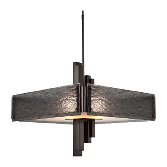 Carlyle Four Light Chandelier in Oil Rubbed Bronze (404|CHB0033-0A-RB-BG-001-E2)