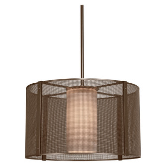 Uptown Mesh One Light Pendant in Flat Bronze (404|CHB0019-18-FB-F-001-E2)