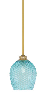 Zola One Light Pendant in New Age Brass (200|75-NAB-4905)