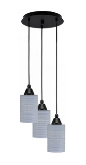 Array Three Light Pendalier in Matte Black (200|1818-MB-4062)