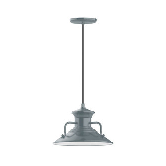 Homestead One Light Pendant in Slate Gray (518|PEB142-40-G06)