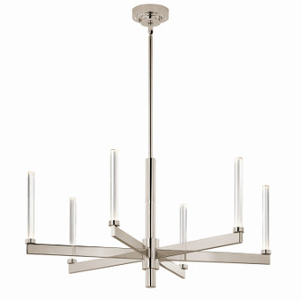 Sycara LED Chandelier in Polished Nickel (12|52667PN)