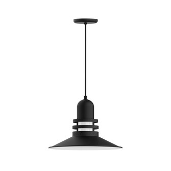 Atomic One Light Pendant in Black (518|PEB149-41-G07)