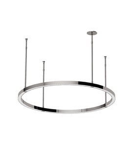 Stagger LED Chandelier in Polished Stainless Steel (182|MDCH53827PSS)