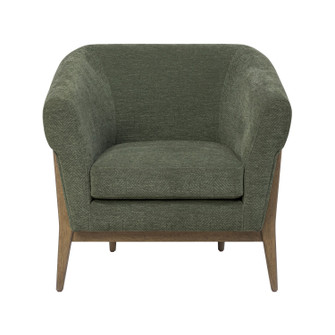 Melrose Accent Chair in Harvest Oak/Green (137|515CH32B)