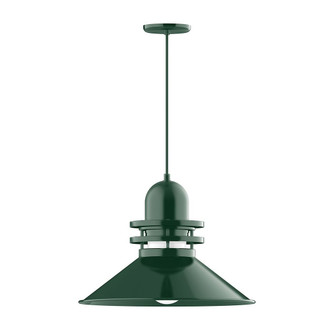 Atomic One Light Pendant in Forest Green (518|PEB152-42-C27-G07)