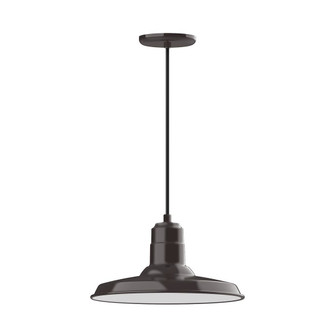 Warehouse One Light Pendant in Architectural Bronze (518|PEB183-51-C24-G06)