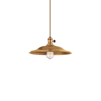 Warehouse One Light Pendant in Forest Green (518|PEB185-42-C02)