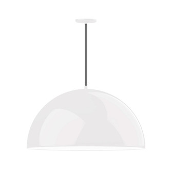 XL Choices LED Pendant in White with White Interior (518|PEB230-44-44-C12-L14)