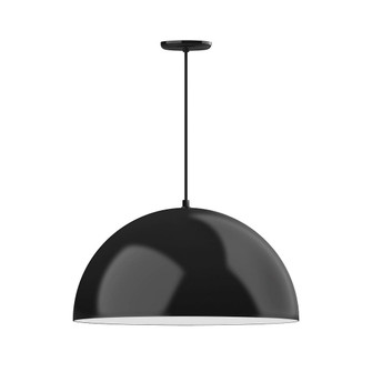 XL Choices LED Pendant in Black with White Interior (518|PEB229-41-44-C27-L14)