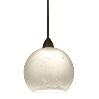 Uno One Light Pendant in Forest Green with Brushed Nickel (518|PEB405-42-96-C27)