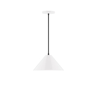 Axis One Light Pendant in White (518|PEB422-G15-44-C12)