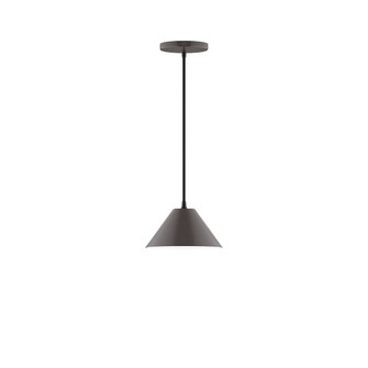 Axis One Light Pendant in Architectural Bronze (518|PEB421-51-C04)