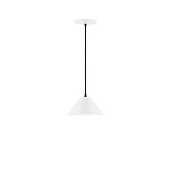 Axis One Light Pendant in White (518|PEB421-44-C26)