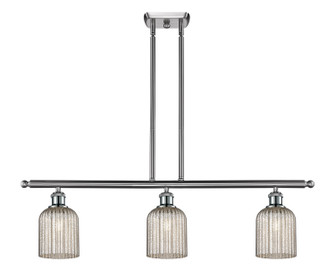 Ballston Three Light Island Pendant in Brushed Satin Nickel (405|516-3I-SN-G559-5ME)