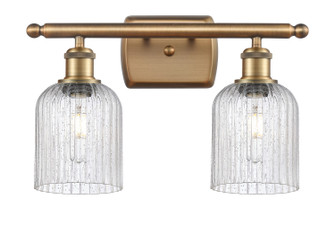 Ballston Two Light Bath Vanity in Brushed Brass (405|516-2W-BB-G559-5SDY)