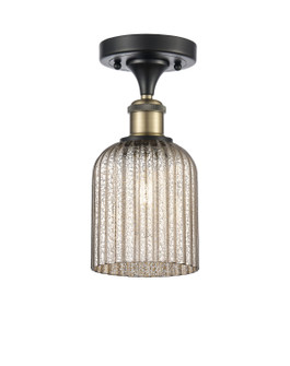 Ballston One Light Semi-Flush Mount in Black Antique Brass (405|516-1C-BAB-G559-5ME)