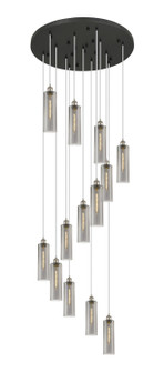 Downtown Urban 13 Light Pendant in Brushed Satin Nickel (405|132BK-B-13P-SN-G434-12SM)