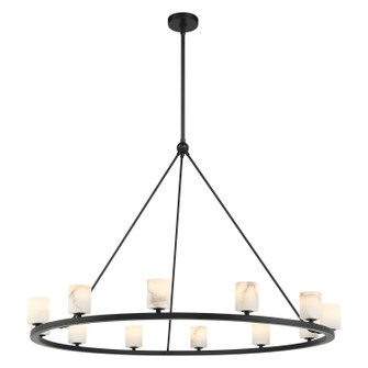 Aragon LED Chandelier in Matte Black (60|ARA-10266-MK-ST)