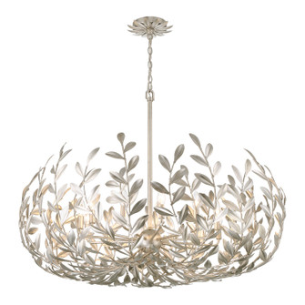 Broche 12 Light Chandelier in Antique Silver (60|569-SA)