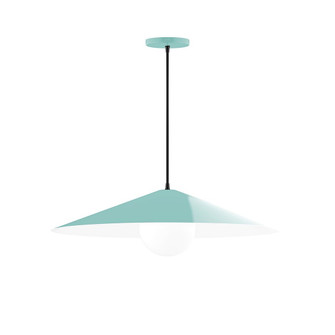 Axis One Light Pendant in Sea Green (518|PEB429-G15-48-C01)