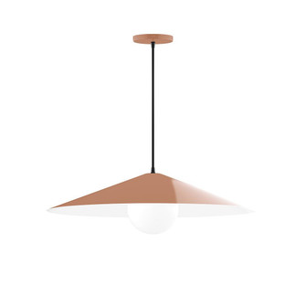 Axis One Light Pendant in Terracotta (518|PEB429-G15-19-C04)