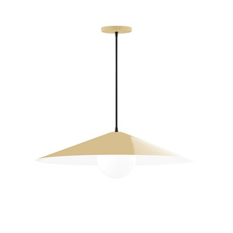 Axis One Light Pendant in Ivory (518|PEB429-G15-17-C01)