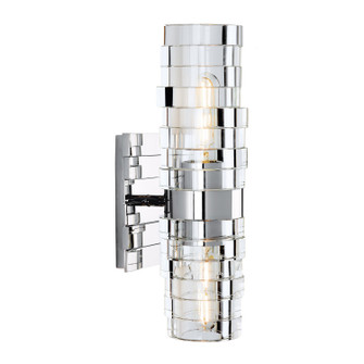 Murano Two Light Wall Sconce in Chrome (45|9765-CH-IC)