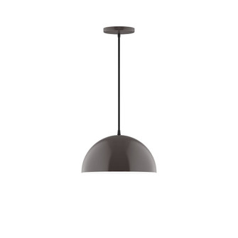 Axis One Light Pendant in Architectural Bronze (518|PEB432-G15-51-C24)