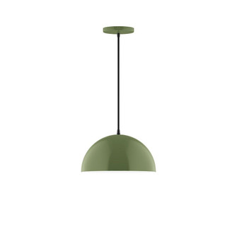 Axis One Light Pendant in Fern Green (518|PEB432-G15-22-C20)