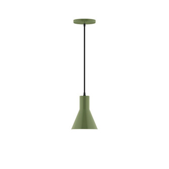 Axis One Light Pendant in Fern Green (518|PEB436-22-C20)