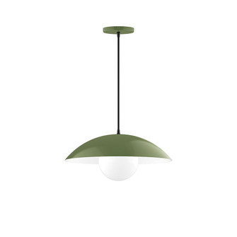 Axis One Light Pendant in Fern Green (518|PEB438-G15-22-C22)