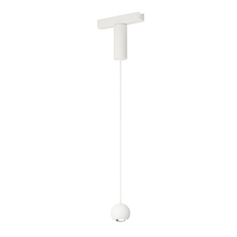 Continuum - Track LED Track Pendant in White (86|ETL31251-WT)