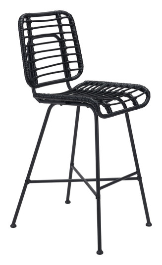 Murcia Bar Chair (Set of 2) in Black (339|703984)