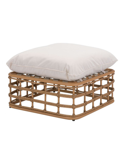 Kapalua Ottoman in Beige, Natural (339|703959)