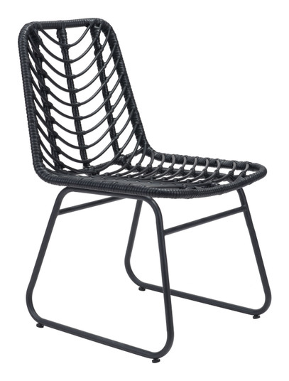 Laporte Dining Chair in Black (339|703944)