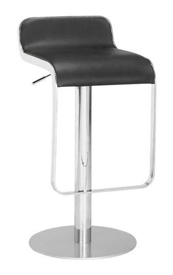 Equino Barstool in Black, Chrome (339|301111)