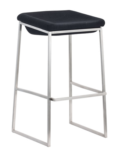 Lids Barstool in Dark Gray, Silver (339|300033)