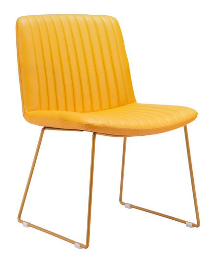 Joy Dining Chair (Set of 2) in Yellow (339|109476)