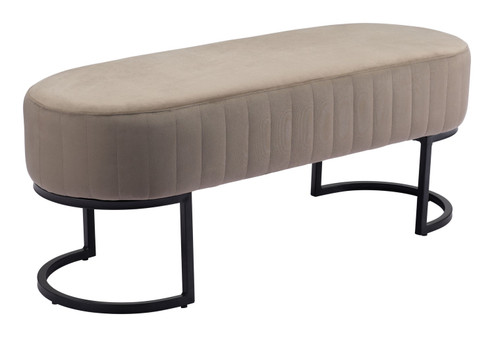 Nardo Bench in Beige, Black (339|109396)