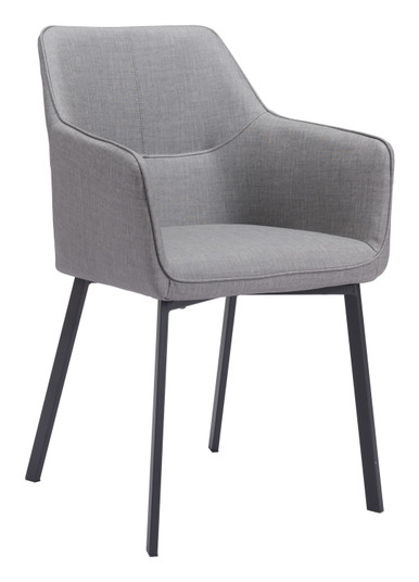 Adage Dining Chair in Gray, Black (339|109364)