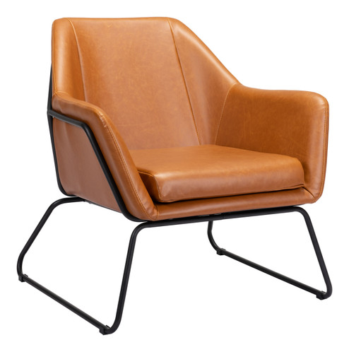 Jose Accent Chair in Tan, Black (339|109239)