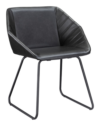 Miguel Dining Chair in Black (339|109234)